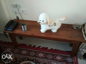 2 seater solid wood bench rs / only