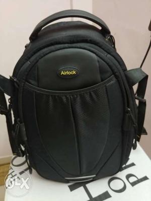 Black Airlock Backpack (New,not used)