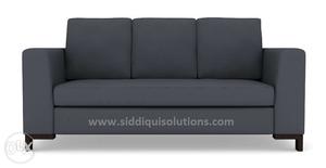 Black color Brand new 3 Seater New Sofa  only