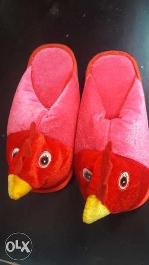 Brand new imported fur slippers for kids size 32