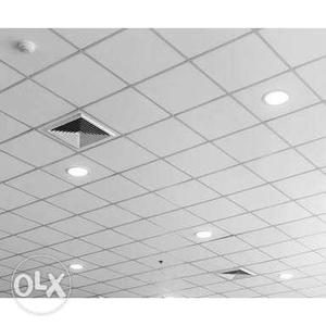 Grid ceiling for office and showrooms
