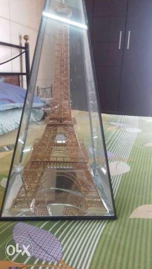 Iconic Eiffel tower 3 feet tall handmade by real cane