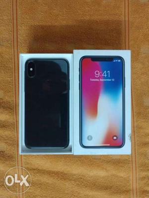 Iphone X 64GB Grey Color 1.5 Month use with Bill