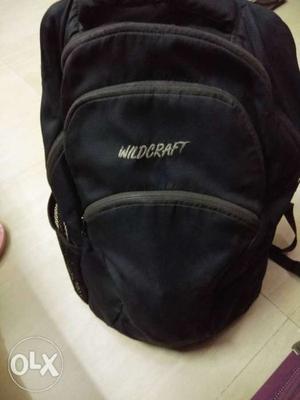 It is a Wildcraft bag which is in good condition.