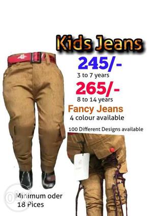 Kids jeans available for wholesale