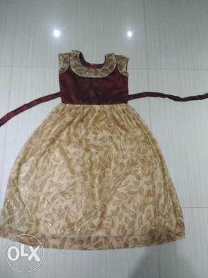 Long frock for 3-4 years kid
