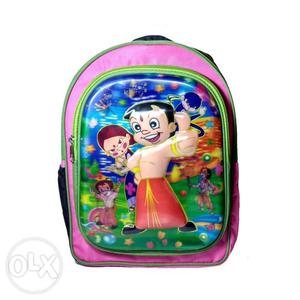 New trendy 3d cartoon kids bag