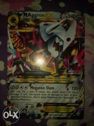 Original pokemon card Mega Aggron