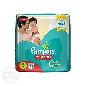 Pampers pant style daiper pack of 86 at rs.550..mrp rs.950..