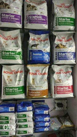 Pet foods available
