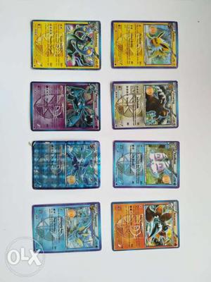 Pokemon 8 team plasma cards