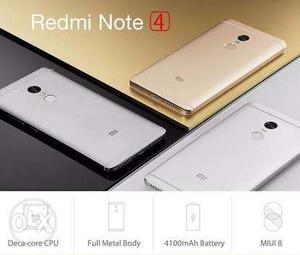 Redmi note 4 (3gb,32gb),mobile only 2months old,