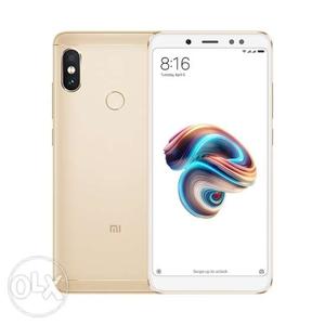 Redmi note 5 pro (gold) 6gb ram 64 gb rom Sealed