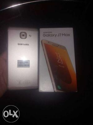 Samsung j7 max 1 month old only without screch no
