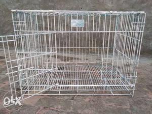 Silver Pet cage big cage 6month old