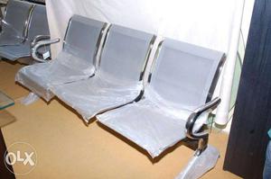 Steel 3 seater air port chairs (whole sell rate)