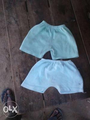 Two Teal Shorts