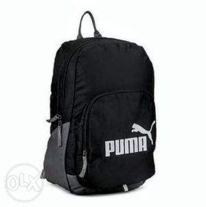 Unused Puma phase black backpack