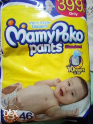 White MamyPoko Pants Pack
