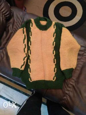 Woolen sweater for 9 to 10 yrs, male kid.