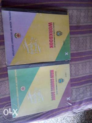10 book work n course book in new condition