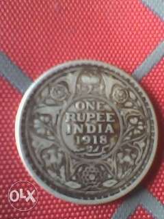 100Years old silver coin of  f