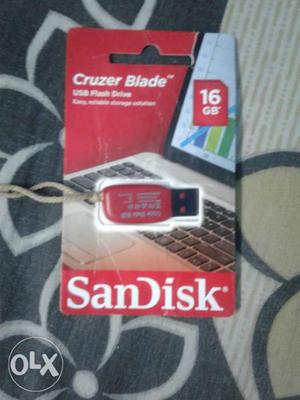 16GB Red Cruzer Blade USB Flash Drive Pack