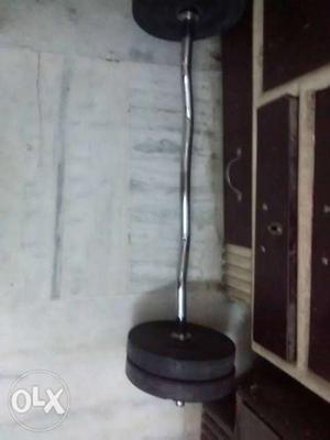 3feet rod + 8kg weight +lock suitable for bicep,