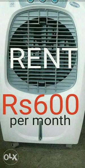 Air cooler rental plans for month metal body rent pune