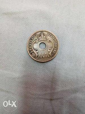 Ancient East African 10 cents 