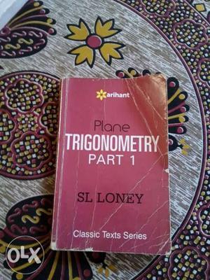 Arihant Plane Trigonometry Part 1 By SL Loney Book