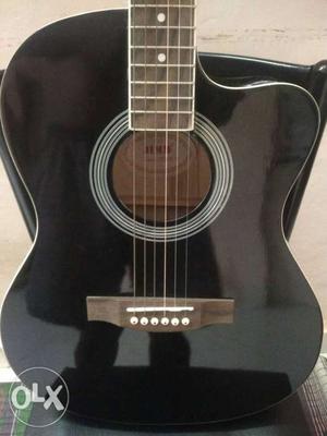 Black Acoustic Guitar