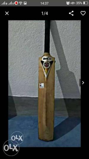 Black And Brow Cricket Bat Screenshot
