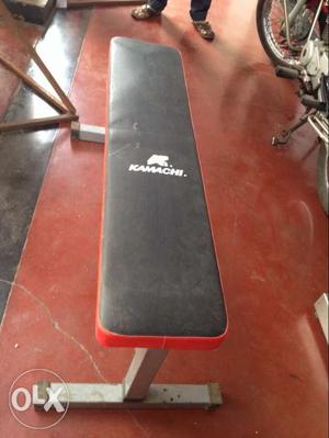 Black And Red Kamchi Weight Bench