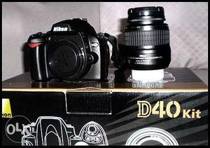 Black Canon EOS DSLR Camera