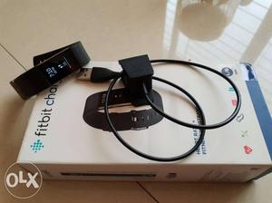 Black Fitbit Charge 2 With Box