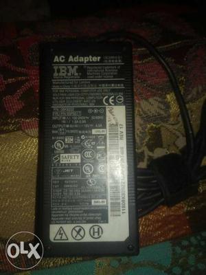 Black IBM/lenovo laptop AC Adapter