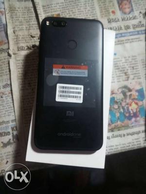 Black Xiaomi Mi A1 Smartphone With Box