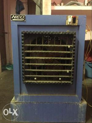 Blue And Beige Evaporative Air Cooler