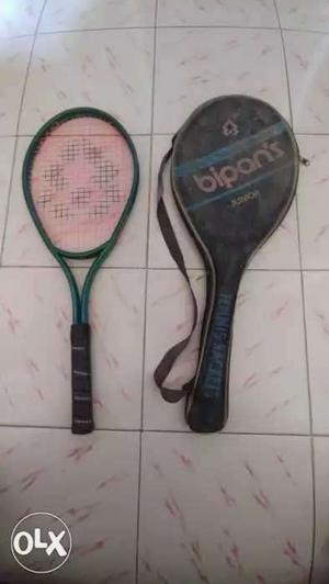 Blue Bipan's Tennis Racket With Case