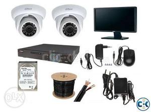 CCTV cameras with installation..