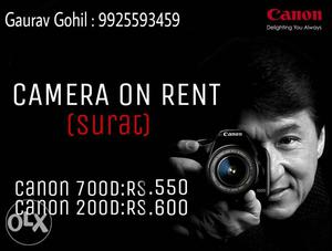 Camera on rent at lowest price