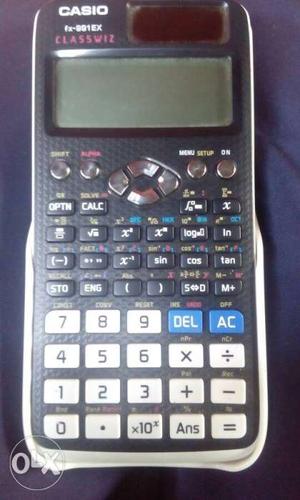 Casio scientific calculator 9 month used