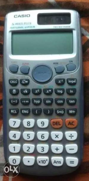 Casio scientific calculator no cover calculator