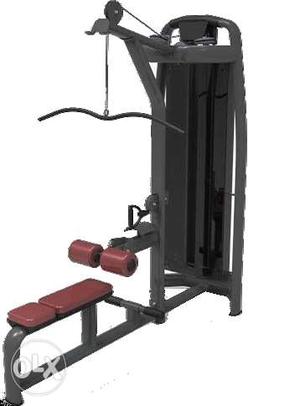 Commercial Lat Pull down & Low Row Multi Station With 1 Year