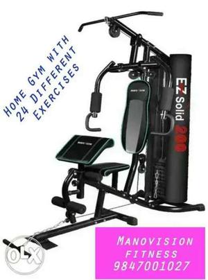 Fitness equipments home gym, brand new with