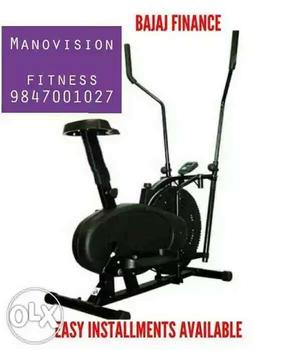 Fitness equipments orbitreck, brand new with