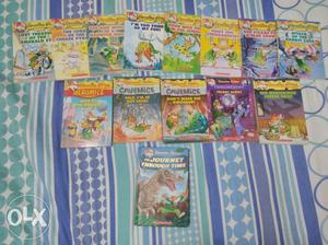 Geronimo Stilton books for 125 only. Cavemice and