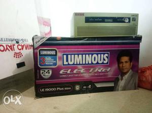 Inverter battery, Luminous, 12v-155aH, LE  used only