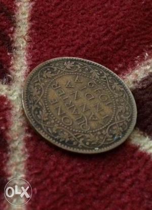 King George  Indian Origian copper coin of